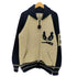 バッドボーイ BADBOY 90-00S ロゴ刻印 レザーパッチ カウチンニット メンズ JPN:L