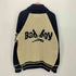 バッドボーイ BADBOY 90-00S ロゴ刻印 レザーパッチ カウチンニット メンズ JPN:L