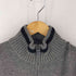 ハケットロンドン hackett london ユニオンジャックワッペン ハーフジップニット メンズ L