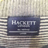 ハケットロンドン hackett london ユニオンジャックワッペン ハーフジップニット メンズ L