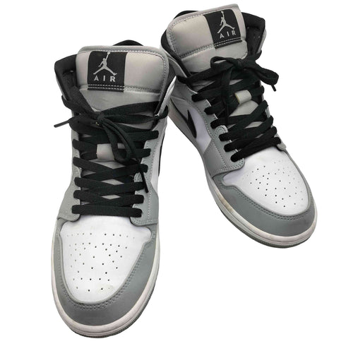 ジョーダンブランド JORDAN BRAND Air Jordan 1 Mid Light Smoke Grey ハイカット スニーカー メンズ JPN:28