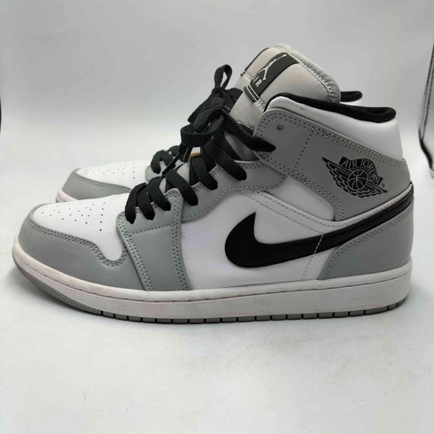 ジョーダンブランド JORDAN BRAND Air Jordan 1 Mid Light Smoke Grey ハイカット スニーカー メンズ JPN:28