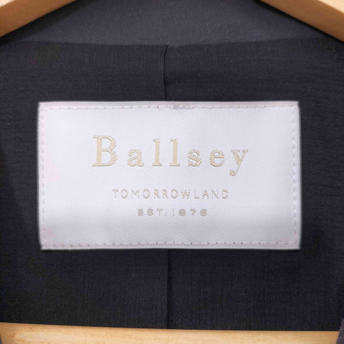 ボールジー BALLSEY 24SS リネンブレンドセルロース ルーズフィットジャケット レディース JPN:36