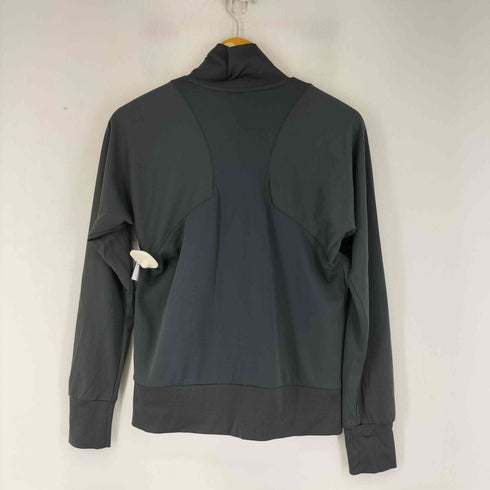 ナイキ NIKE DRI FITブラック ジップアップジャージ レディース import:M