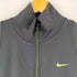ナイキ NIKE DRI FITブラック ジップアップジャージ レディース import:M