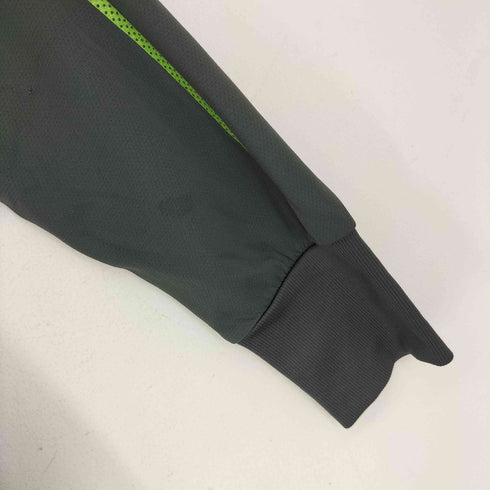 ナイキ NIKE DRI FITブラック ジップアップジャージ レディース import:M