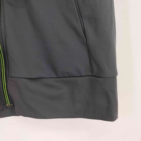 ナイキ NIKE DRI FITブラック ジップアップジャージ レディース import:M
