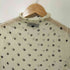 ザラ ZARA セミシースルー ドットプリント ニットトップス レディース import:M