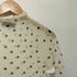 ザラ ZARA セミシースルー ドットプリント ニットトップス レディース import:M