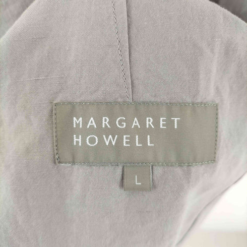 マーガレットハウエル MARGARET HOWELL コットンリネン 2Bテーラードジャケット メンズ L