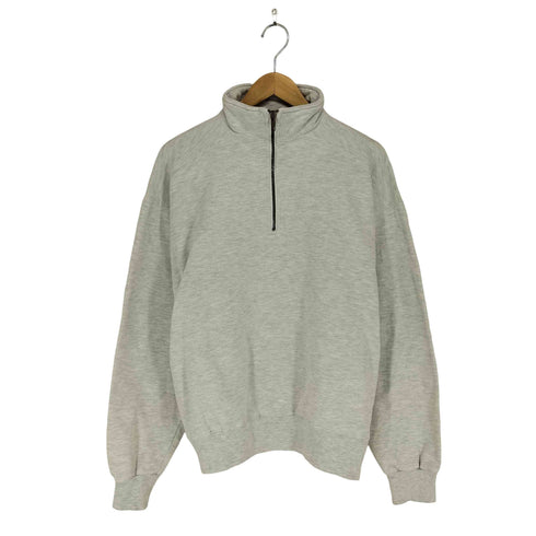 エルエルビーン L.L.Bean USA製 ハーフジップ スウェット メンズ import:L