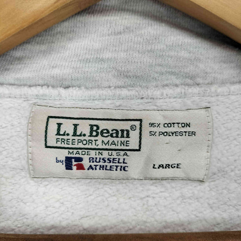 エルエルビーン L.L.Bean USA製 ハーフジップ スウェット メンズ import:L