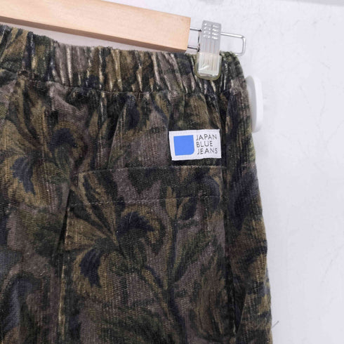 ジャパンブルージーンズ JAPAN BLUE JEANS シェフパンツワイド コーデュロイ アラベスク柄 メンズ JPN:M