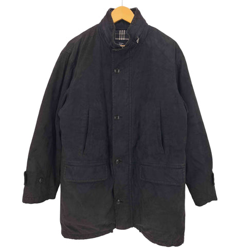 バーバリーロンドン BURBERRY LONDON 裏地 キルティング パッカブルフード スエードジャケット メンズ