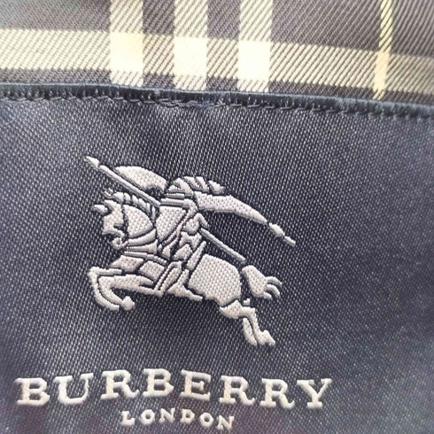 バーバリーロンドン BURBERRY LONDON 裏地 キルティング パッカブルフード スエードジャケット メンズ
