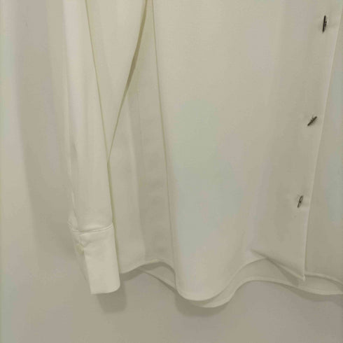 ユナイテッドアローズグリーンレーベルリラクシング UNITED ARROWS green label relaxing スティックボタン Vネック ブラウス レディース
