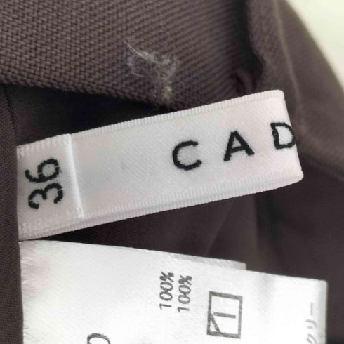 カデュネ CADUNE タック ショートパンツ レディース JPN:36
