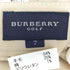 バーバリーゴルフ BURBERRY GOLF ウール混 ジップフライ タック センタープレス スラックス レディース 7