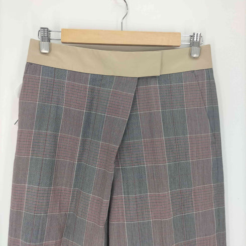 ドゥロワー Drawer チェック柄 ベーシック パンツ レディース