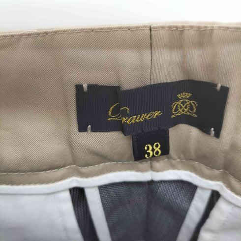 ドゥロワー Drawer チェック柄 ベーシック パンツ レディース
