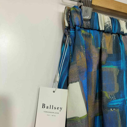 ボールジー BALLSEY 24SS スタックチェックプリント ボリュームギャザースカート レディース JPN:34