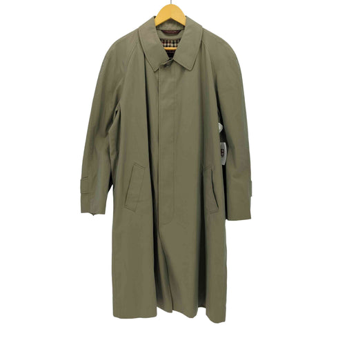チャップスラルフローレン CHAPS RALPH LAUREN 80S 裏地シェパードチェック 玉虫 比翼 ステンカラーコート メンズ
