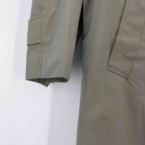チャップスラルフローレン CHAPS RALPH LAUREN 80S 裏地シェパードチェック 玉虫 比翼 ステンカラーコート メンズ