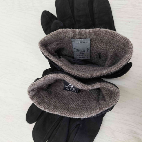 fratelli forino 裏地カシミヤ レザーグローブ レディース