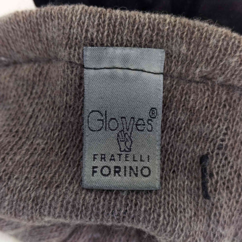 fratelli forino 裏地カシミヤ レザーグローブ レディース