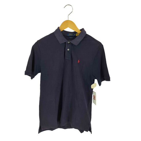 ポロラルフローレン POLO RALPH LAUREN CLASSIC FIT ナス紺 フェード S/S ポロシャツ メンズ XL