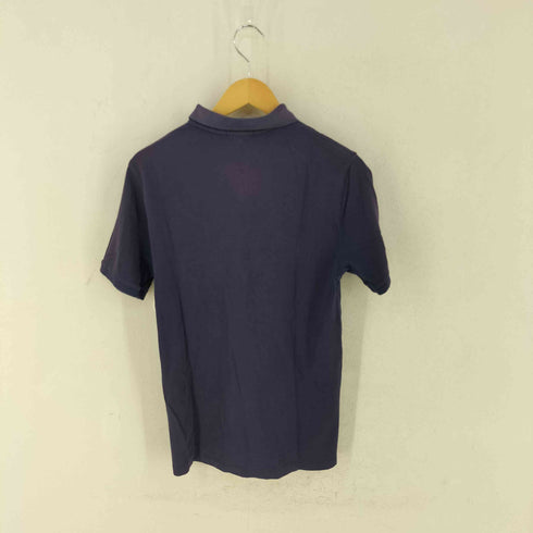 ポロラルフローレン POLO RALPH LAUREN CLASSIC FIT ナス紺 フェード S/S ポロシャツ メンズ XL