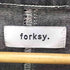 フォルクシー forksy. 2WAYデニムモッズコート ベスト レディース ONE SIZE