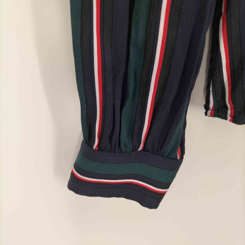 トミーヒルフィガー TOMMY HILFIGER レーヨンストライプセットアップ レディース 4