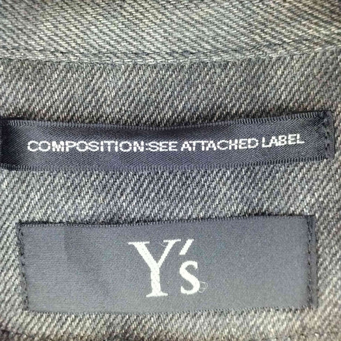 ワイズ Ys 19SS アシメデニムコート メンズ 1