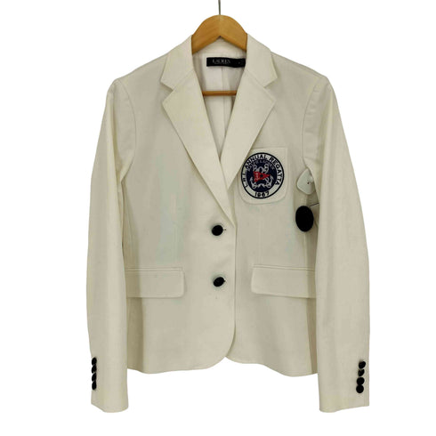 ローレンラルフローレン LAUREN RALPH LAUREN クレストパッチ ブレザー レディース 6