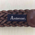 Andersons イタリア製 メッシュレザーベルト メンズ 85