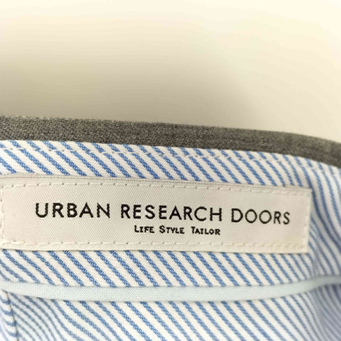 アーバンリサーチドアーズ URBAN RESEARCH DOORS LIFE STYLE TAILOR ウールセンタープレススラックス メンズ JPN:44
