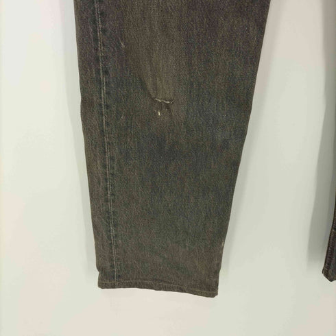 リーバイス Levis 501 90s USA製 ボタン裏546刻印 先染め ブラックデニム パンツ メンズ W32 L30