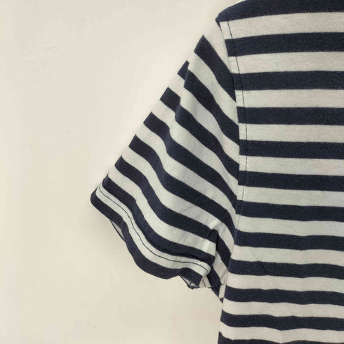 モンクレール MONCLER ボーダーコットンポロシャツ メンズ import:M