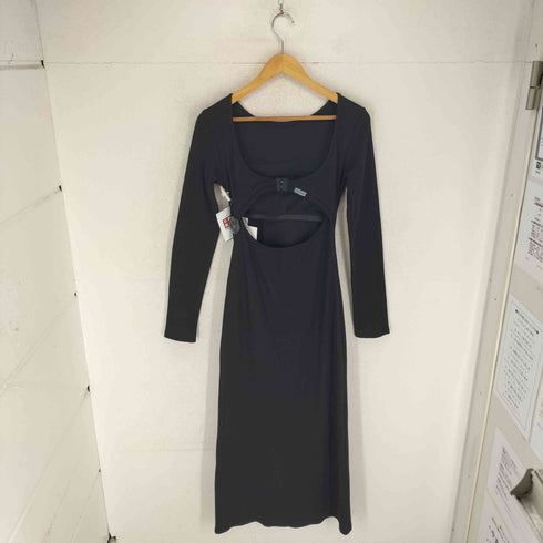 アリシアスタン ALEXIA STAM Back Adjuster Long Sleeve Rib Dress レディース JPN:M