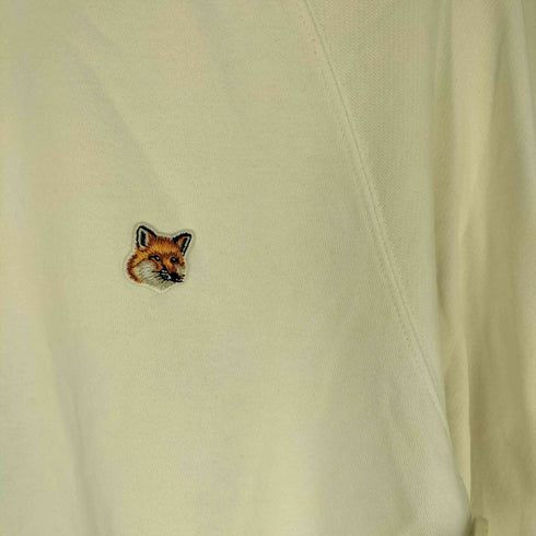メゾンキツネ MAISON KITSUNE FOX HEAD PATCH CLASSIC SWEATSHIRT フォックスヘッド パッチ ワンポイント スウェットシャツ メンズ JPN:M