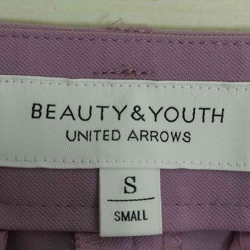 ビューティーアンドユースユナイテッドアローズ BEAUTY & YOUTH UNITED ARROWS BY ツイルカラーフレアパンツ レディース JPN:S