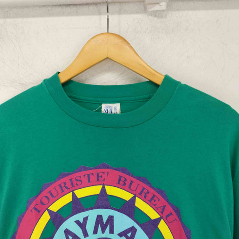 sun sportswear usa製 プリント Tシャツ シングルステッチ メンズ JPN:L