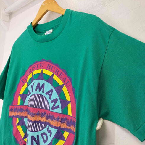 sun sportswear usa製 プリント Tシャツ シングルステッチ メンズ JPN:L