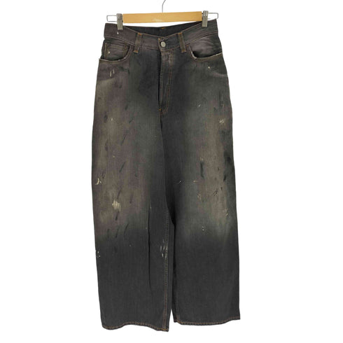 アクネストゥディオズ ACNE STUDIOS 23AW FN Black Trafalgar Super Baggy Fit Jeans レディース 34