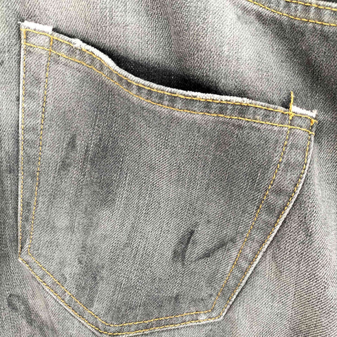 アクネストゥディオズ ACNE STUDIOS 23AW FN Black Trafalgar Super Baggy Fit Jeans レディース 34
