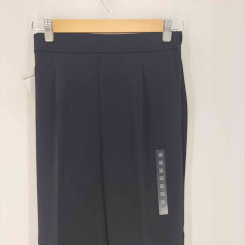 グローバルワーク GLOBAL WORK ウツクシルエット Wクロス イージー ストレート パンツ レディース JPN:M