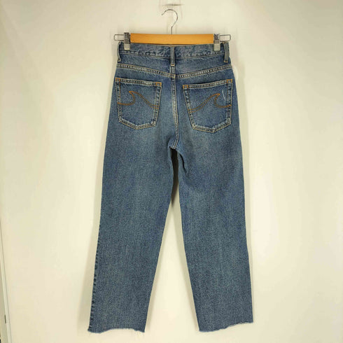 シールームリン Sea Room lynn カットオフ ストレートデニム レディース 23inch