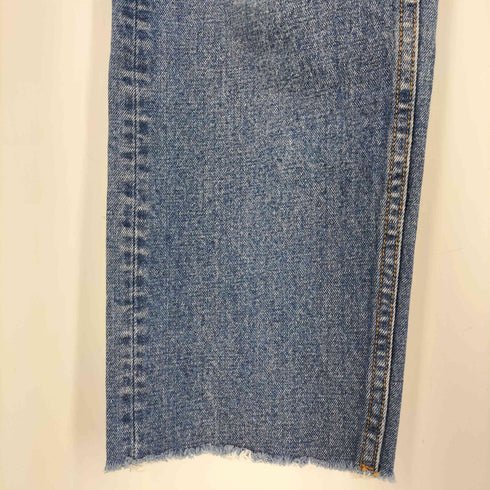 シールームリン Sea Room lynn カットオフ ストレートデニム レディース 23inch