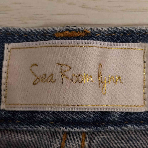 シールームリン Sea Room lynn カットオフ ストレートデニム レディース 23inch